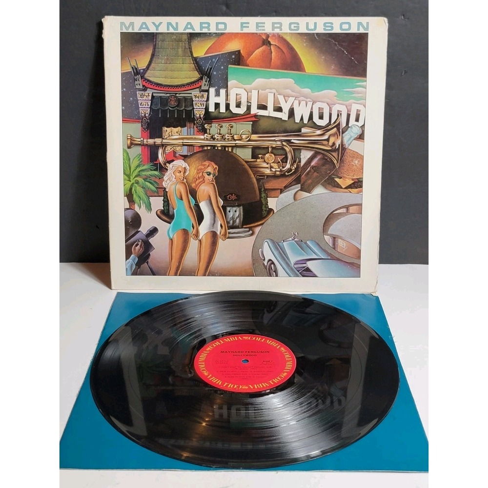 Maynard Ferguson: Hollywood Vinyl Record Columbia Records 12"‎ LP 33 RPM